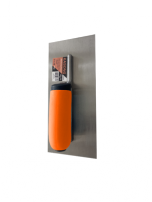 Plastering trowel with teeth